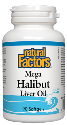 Natural Factors Mega Halibut Oil 90SG