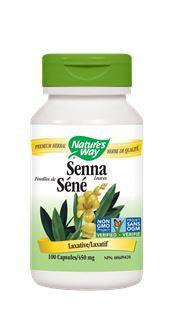 Nature's Way Senna Leaves 450mg 100caps