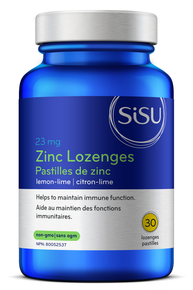 SISU ZINC LOZENGES 30 (Lemon Lime)
