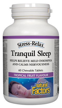 NATURAL FACTORS TRANQUIL SLEEP 60 CHEWS