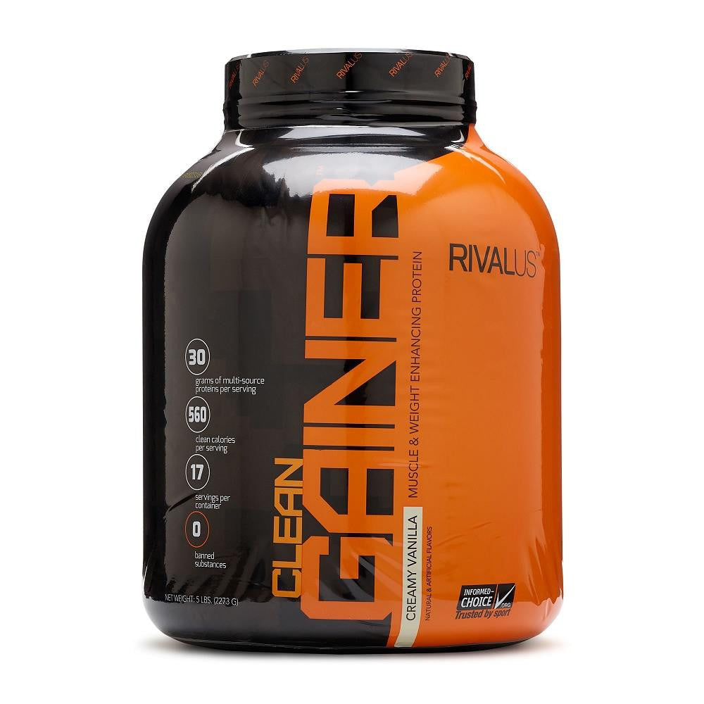 Rivalus Clean Gainer Vanilla 5lbs