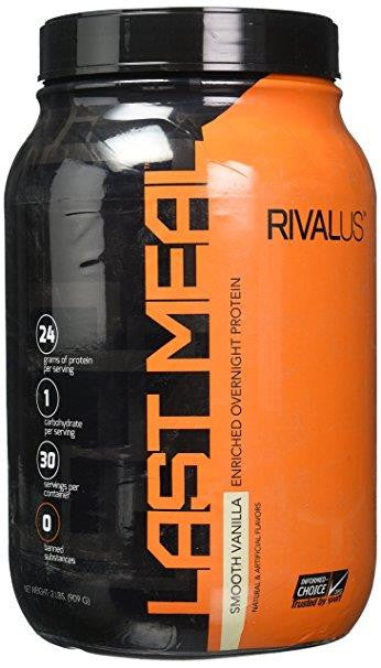 Rivalus Last Meal Casein Vanilla 2lbs