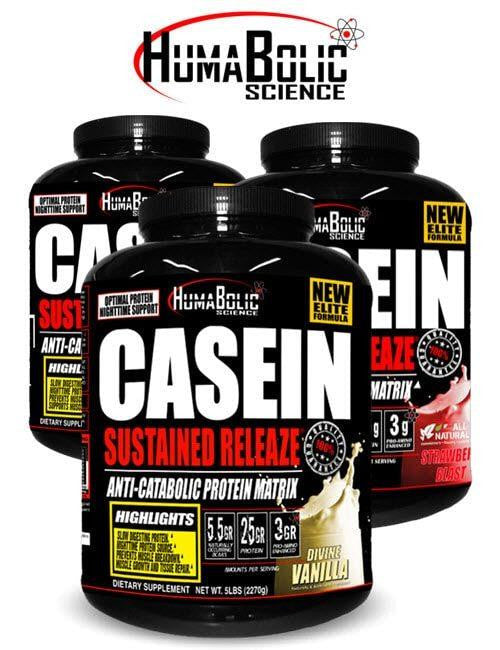 HumaBolic Casein Sustain Releaze Protein Vanilla 5lbs