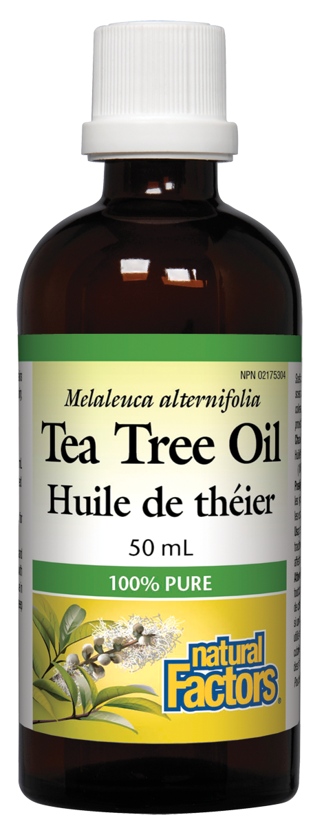 NATURAL FACTORS TEA TREE OIL 50ML