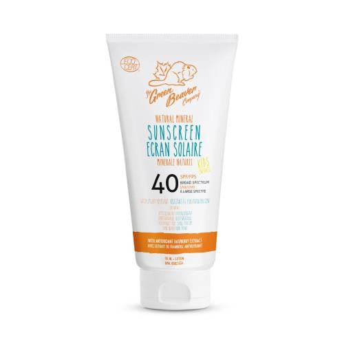 Green beaver Kids Natural Mineral Sunscreen Lotion SPF 40 90ml