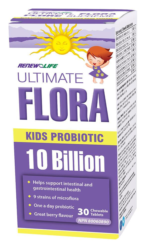RENEW LIFE ULTIMATE FLORA KIDS 30 CHEWS