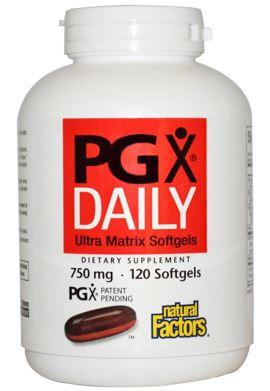 Natural Factors PGX 120SG