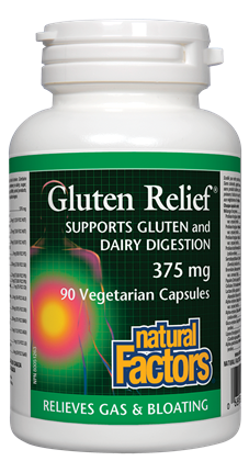 Natural Factors Gluten Relief 90Caps