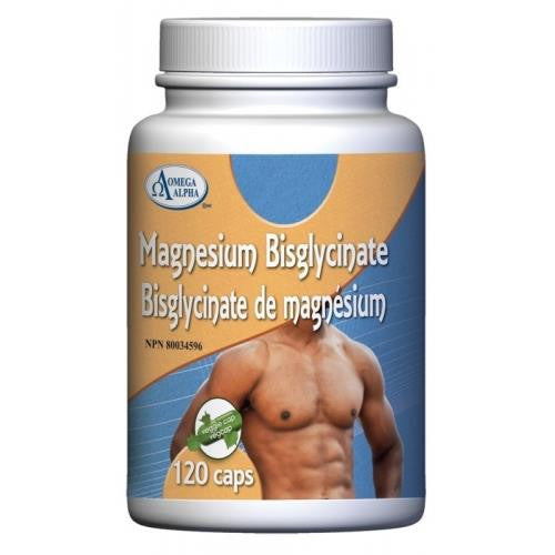 Omega Alpha Magnesium Bisglycinate 120Caps