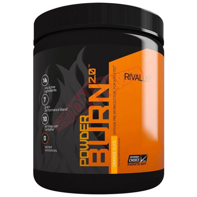 Rivalus Powder Burn 2.0 Orange Slice 403g