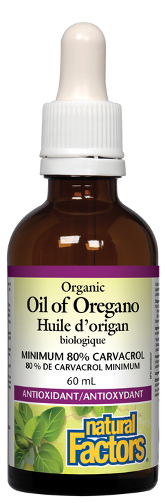 Natural Factors Oil Of Oregano 60Ml