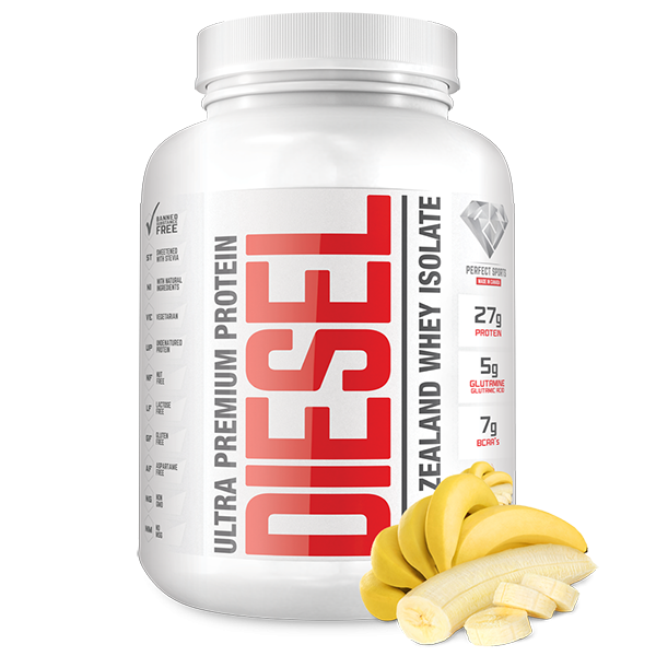 TITAN Diesel Whey Protein Banana 5lbs