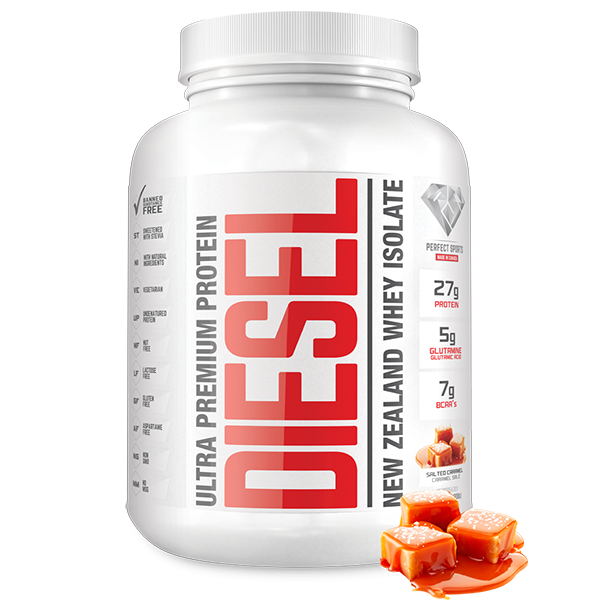 TITAN Diesel Whey Protein Salted Caramel 5lbs
