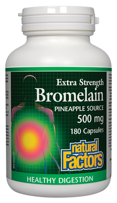 Natural Factors Extra Strength Bromelain 180Cap