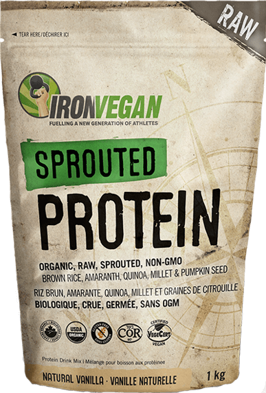 Iron Vegan Sprouted Protein Vanilla 500g