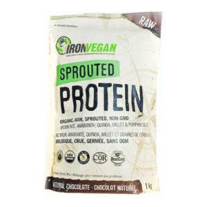 Iron Vegan Sprouted Protein Chocolate 500g