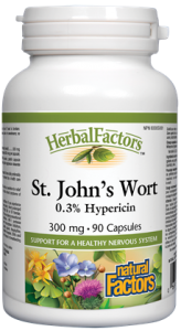 NATURAL FACTORS ST. JOHN'S WORT 300MG 90 CAPS
