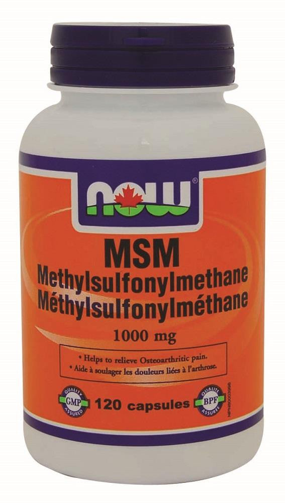 NOW MSM 1000mg 120caps