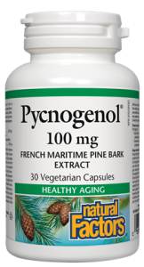 NATURAL FACTORS PYCNOGENOL 100MG 30 CAPS