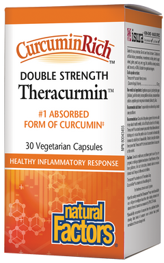 Natural Factors Double Strength Theracurmin 30Caps
