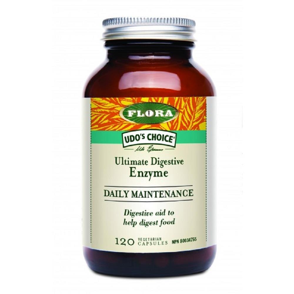 Flora Ultimate Digestive Enzyme 120VCaps