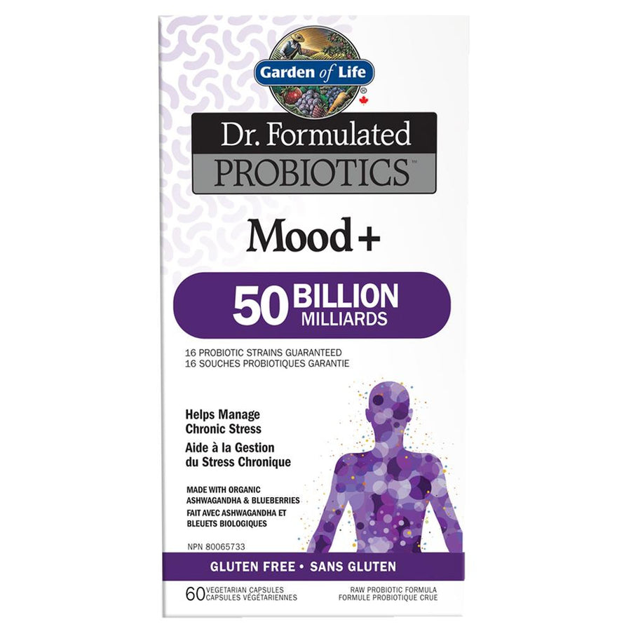 Garden of Life Dr. Formulated Mood 50 Billion 60Vcaps