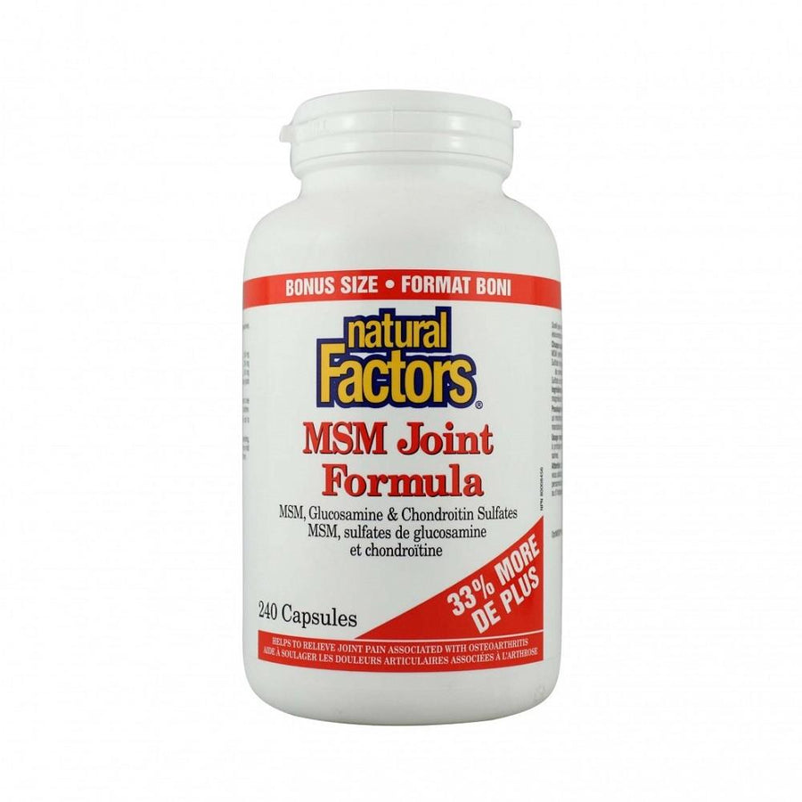 Natural Factors MSM Joint Formula 240caps