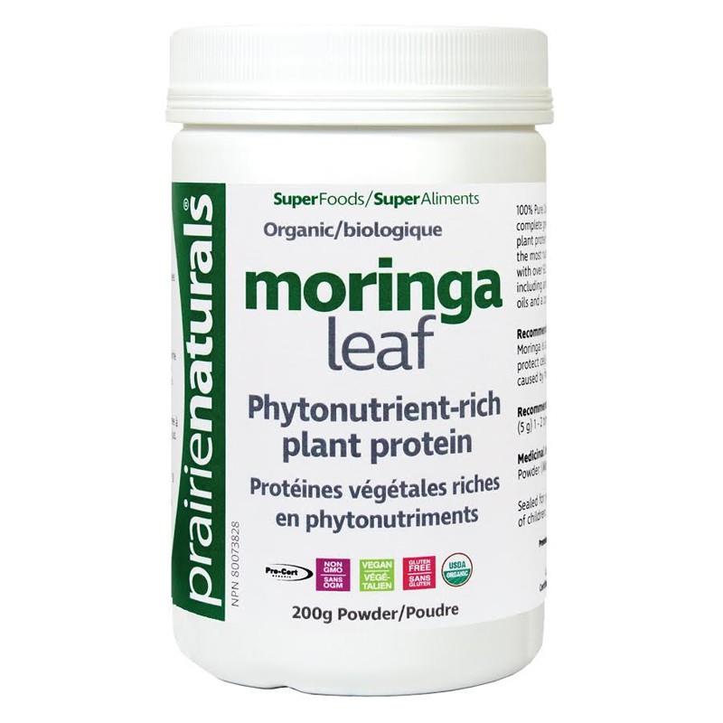Prairie Naturals Organic Moringa Powder 200g