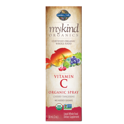 Garden Of Life Mykind Organics Vitamin C Spray  Cherry Tangerine 58ML