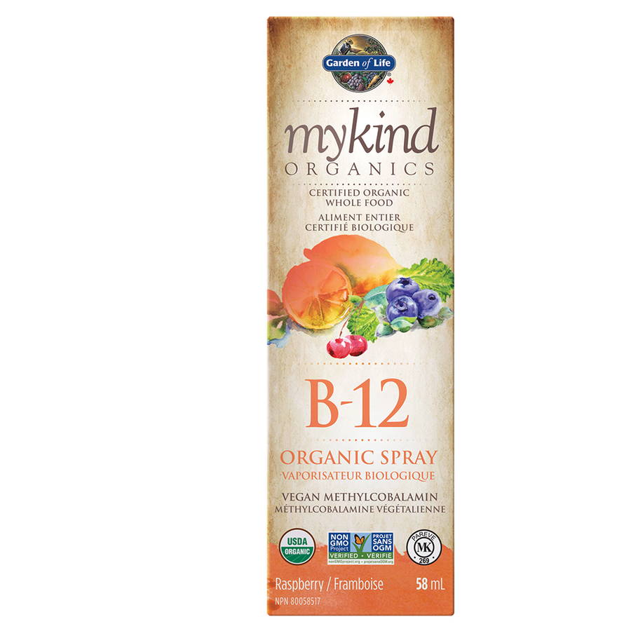 Garden Of Life MyKind Organic B-12 Spray 58mL