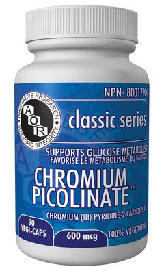 A.O.R. Chromium Picolinate 90Vcap