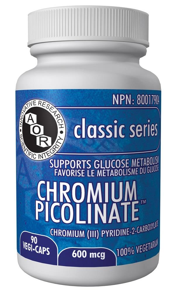 A.O.R. Chromium Picolinate 90Vcap