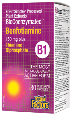 Natural Factors Benfotiamine B1 30VC