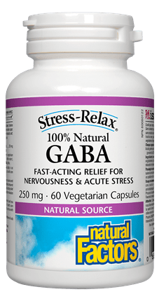 Natural Factors Gaba 250MG 60.V.Caps