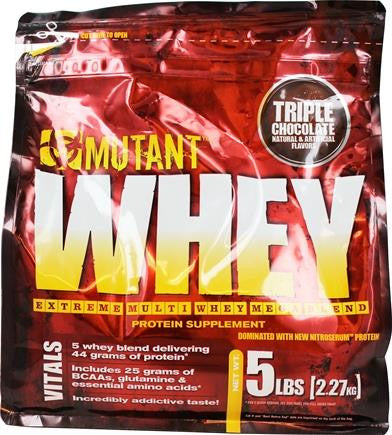 Mutant Whey Triple Chocolate 5lbs