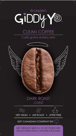 Giddy Yoyo DARK Roast Coffee Beans (Honduras) 340g