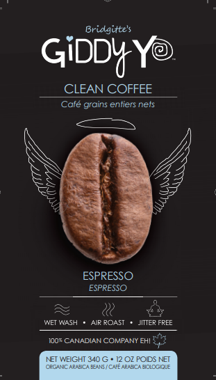 Giddy Yoyo Medium Coffee Beans (Colombia & Honduras) 340G (Formerly named ESPRESSO)