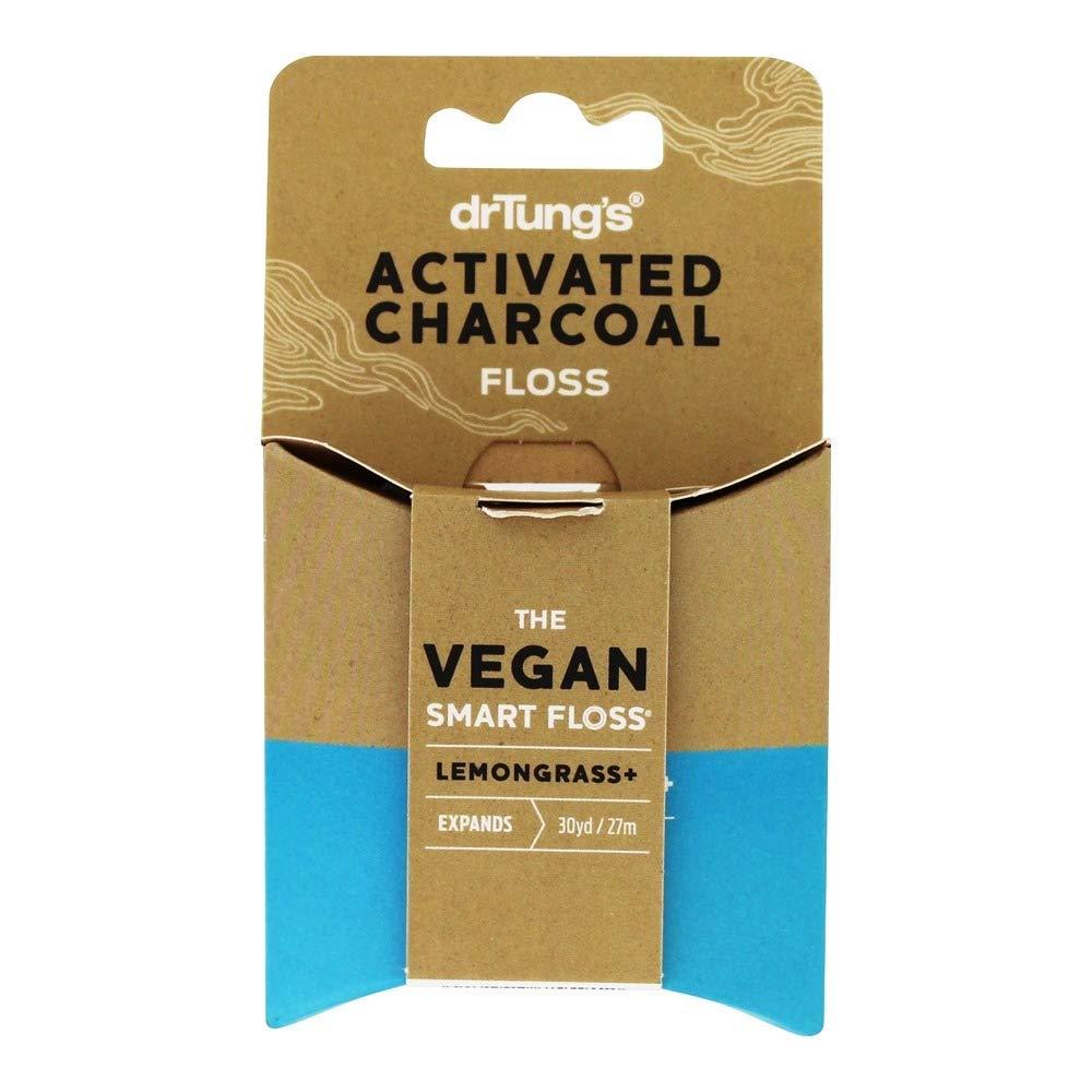 Dr Tung's Activated Charcoal Floss Lemongrass