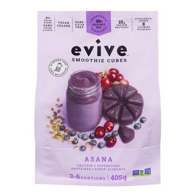 Evive Asana Smoothie Cubes 405G