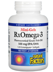 Natural Factors RXOMEGA-3 600MG 120SG