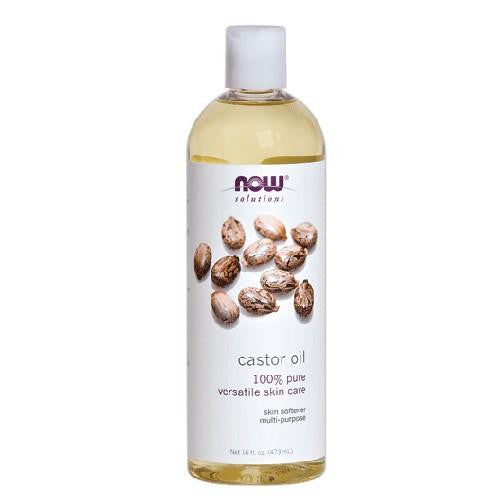 NOW CASTOR OIL 100% PURE 473ML