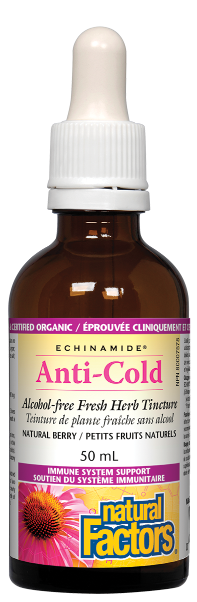 Natural Factors Anti-Cold 50ML Berry