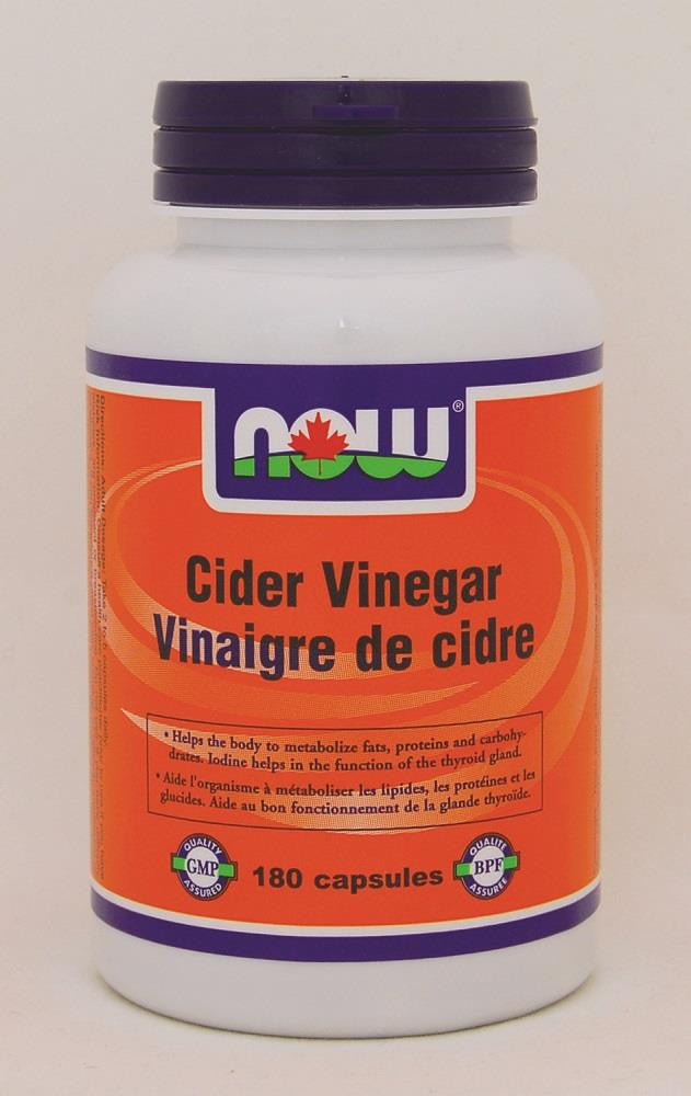 NOW Cider Vinegar 250MG 180Caps