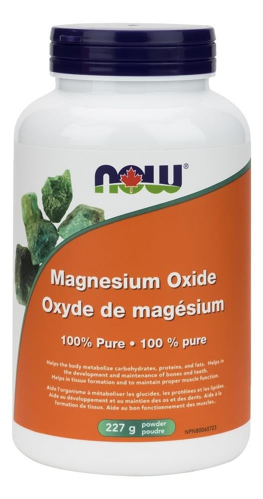 NOW Magnesium Oxide 227g Powder