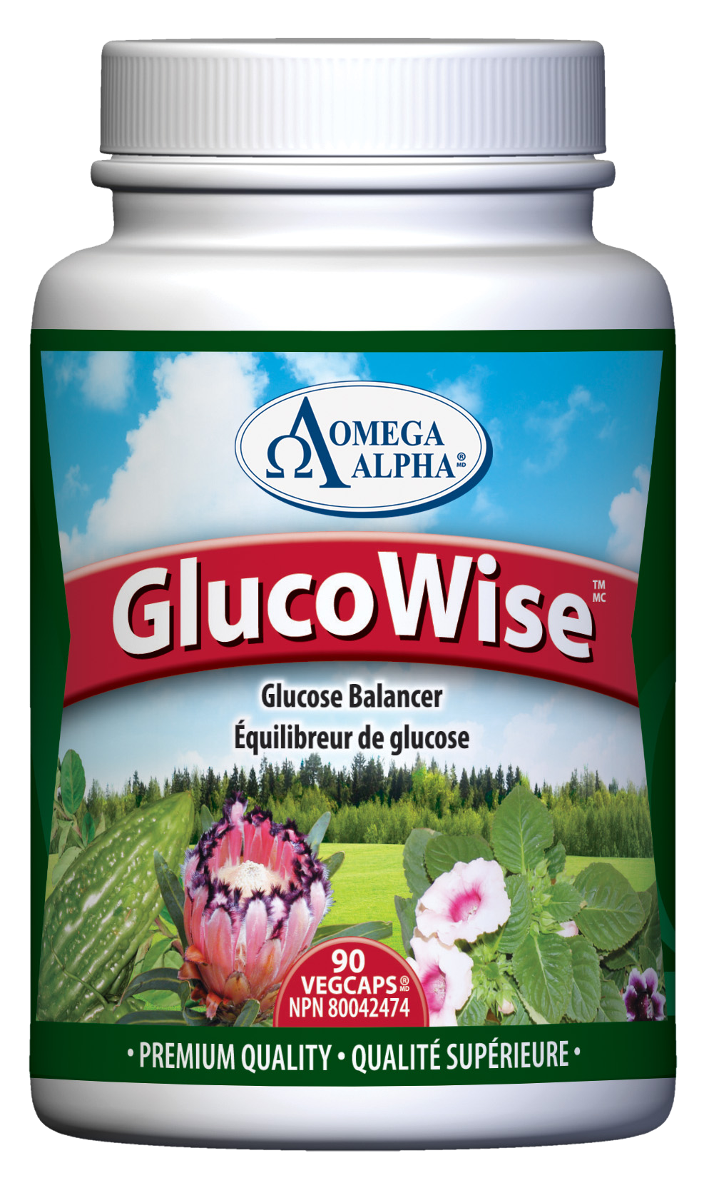 Omega Alpha Gluco Wise 90 Caps