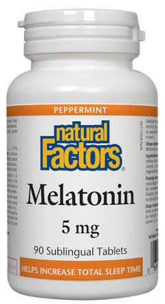 Natural Factors Melatonin 5Mg 90Tab