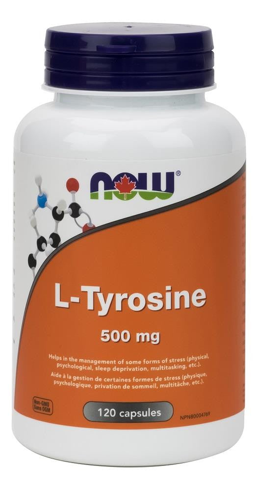NOW L-Tyrosine 500mg 120caps