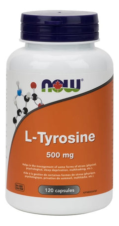 NOW L-Tyrosine 500mg 120caps