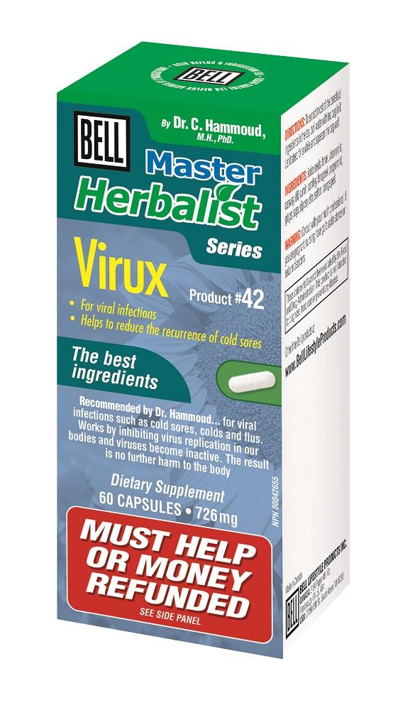 BELL Virux 726mg 60caps