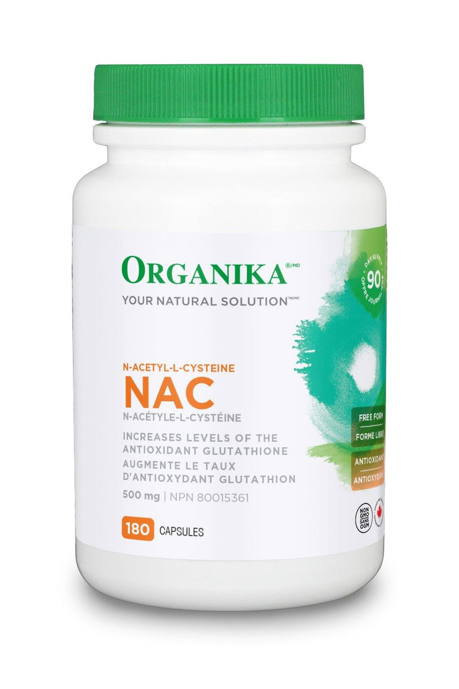 Organika NAC 500Mg 180Caps